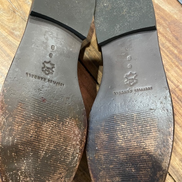 Loeffler Randall Women's Rachel Expresso Leather Loafer Size 8 - Picture 10 of 11